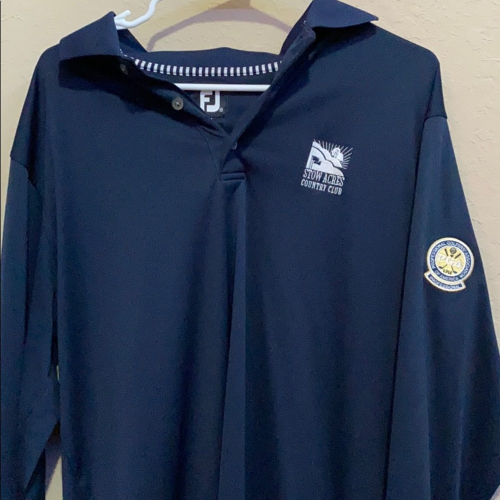FOOTJOY LONG SLEEVE POLO